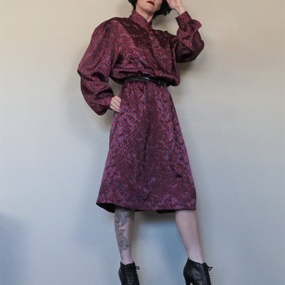 Talbots Red Shirt Dress